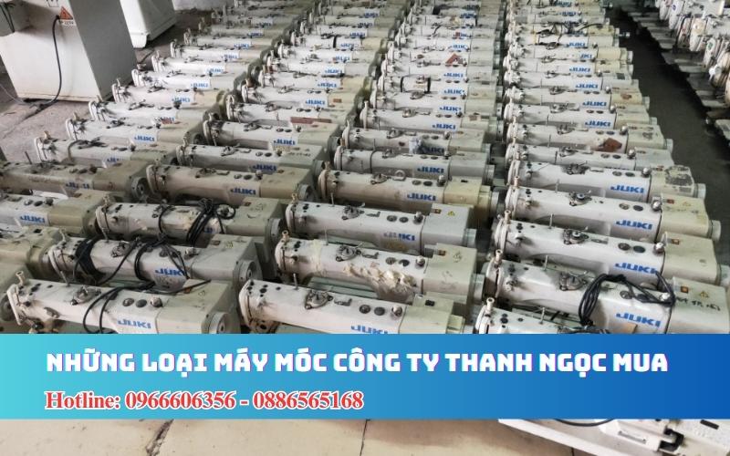 Thanh Ngọc thu mua những loại máy công ty nào?